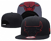 Bulls Fresh Logo Black Adjustable Hat GS,baseball caps,new era cap wholesale,wholesale hats